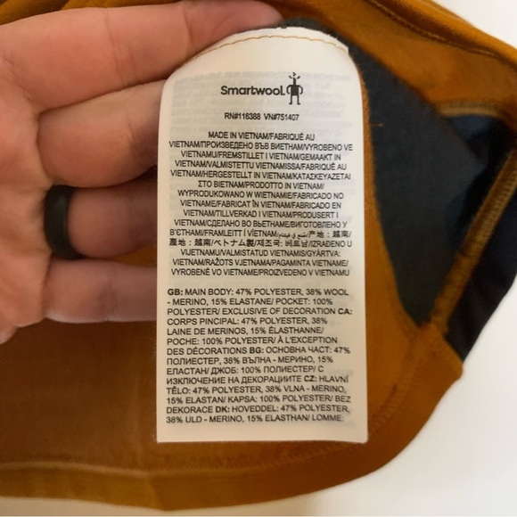 Smartwool Mens active fleece 1/2 zip sweater M NEW - Picture 11 of 11